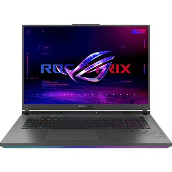  Ноутбук ASUS G814JV-N6035 (90NR0CM1-M00B80) 18"/QHD+/IPS/500N/240Hz/i7-13650HX/16GB/SSD1TB/RTX 4060 8GB/Backlit/DOS/Eclipse Gray 